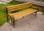 Кованая скамейка №33 в вашем городе фото
