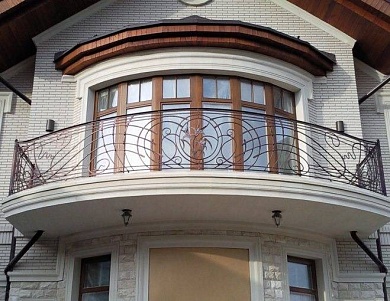 Ограждение балкона №33 в вашем городе фото
