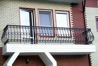Ограждение балкона №26 в вашем городе фото
