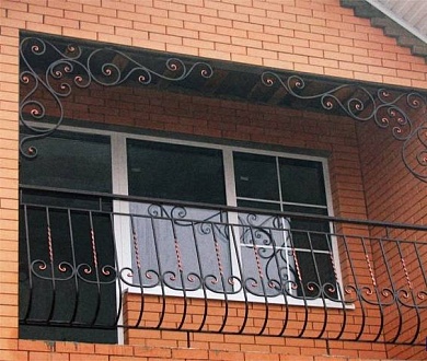 Ограждение балкона №82 в вашем городе фото
